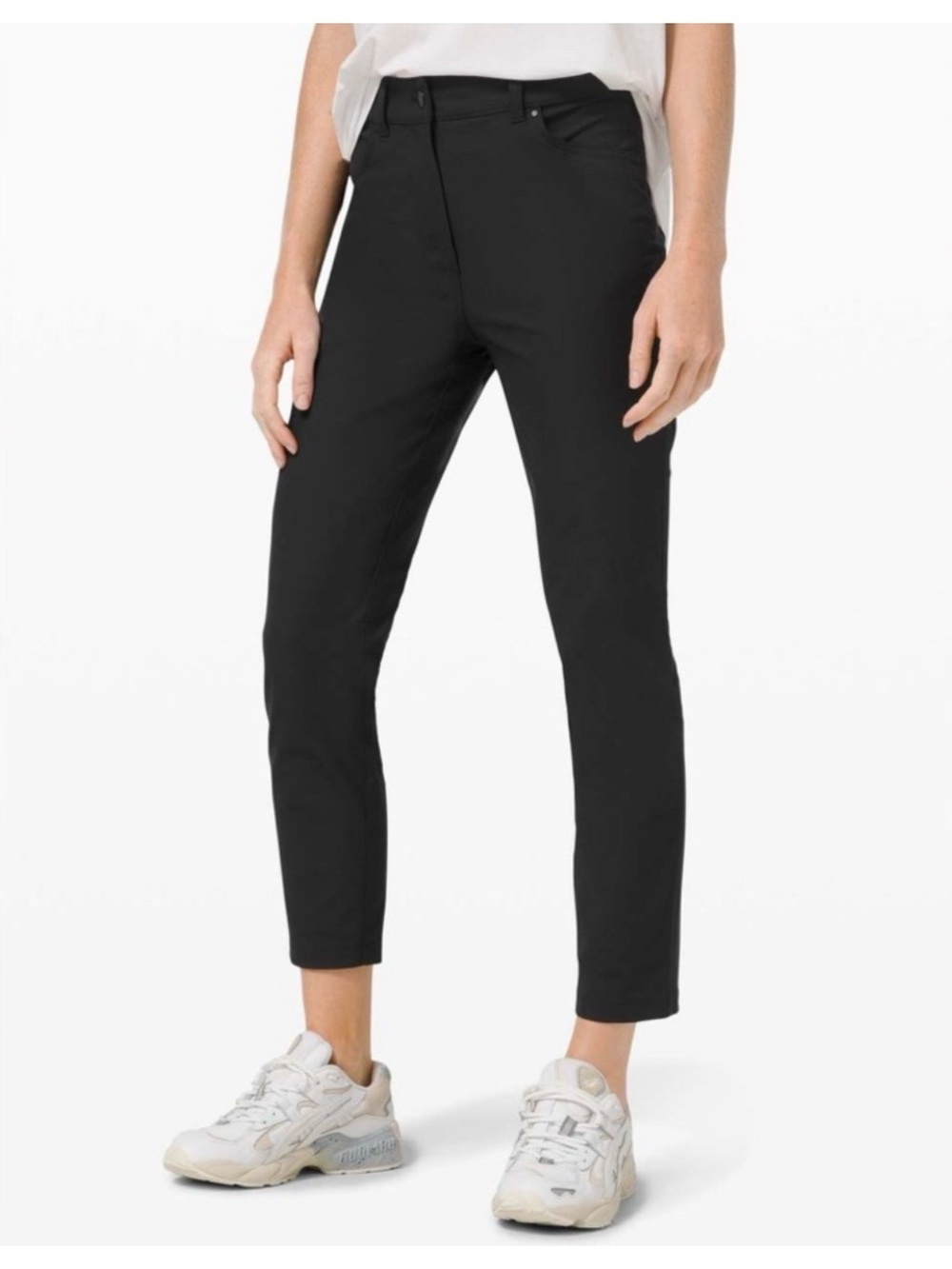 Lululemon City Sleek 5 Pocket 7/8 Pant Black - Excellent Pre-Owned Condition, 4